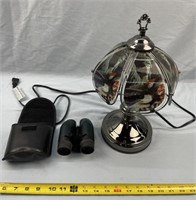 Statue of Liberty Lamp and Nikko Binoculars
