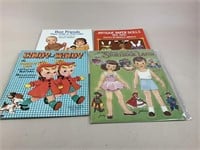 Collection of  Paper Doll Books