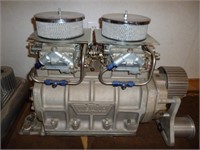Weiand Holley Chevy Small Block Blower & Carbs