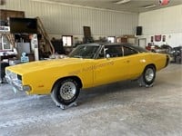 1969 Dodge Charger, XS29, shows 76,837 miles
