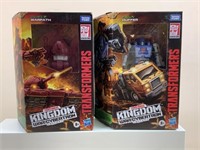 (2)Hasbro Transformers Huffer & Warpath