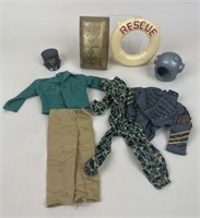 Vintage Hasbro G.I. Joe Uniforms & Accessories