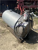 100 gal fuel tank w/12V pump