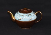 Sadler BROWN BETTY Blue Band Teapot Tea Pot