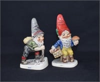 2 Goebel TMK-6 Co-Boy PORZ & MONTY Gnomes