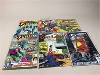 Lot of 7 Superman Comics