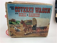 Vintage Marx Johnny West Covered Wagon
