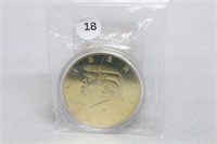 2024 Donald Trump Gold Plated Coin