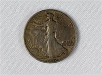 1942-D Walking Liberty 1/2 Dollar