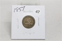 1857FE Cent