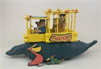 Vintage Remco Flintstones Police Paddy Wagon