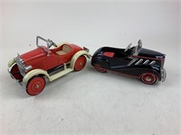 (2) Vintage Hallmark Kiddie Cars