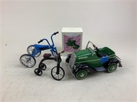 Vintage Hallmark Kiddie Car & Tricycle Collection