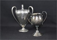 1901 & 1919 HUGUENOT YACHT CLUB Sailing Trophies