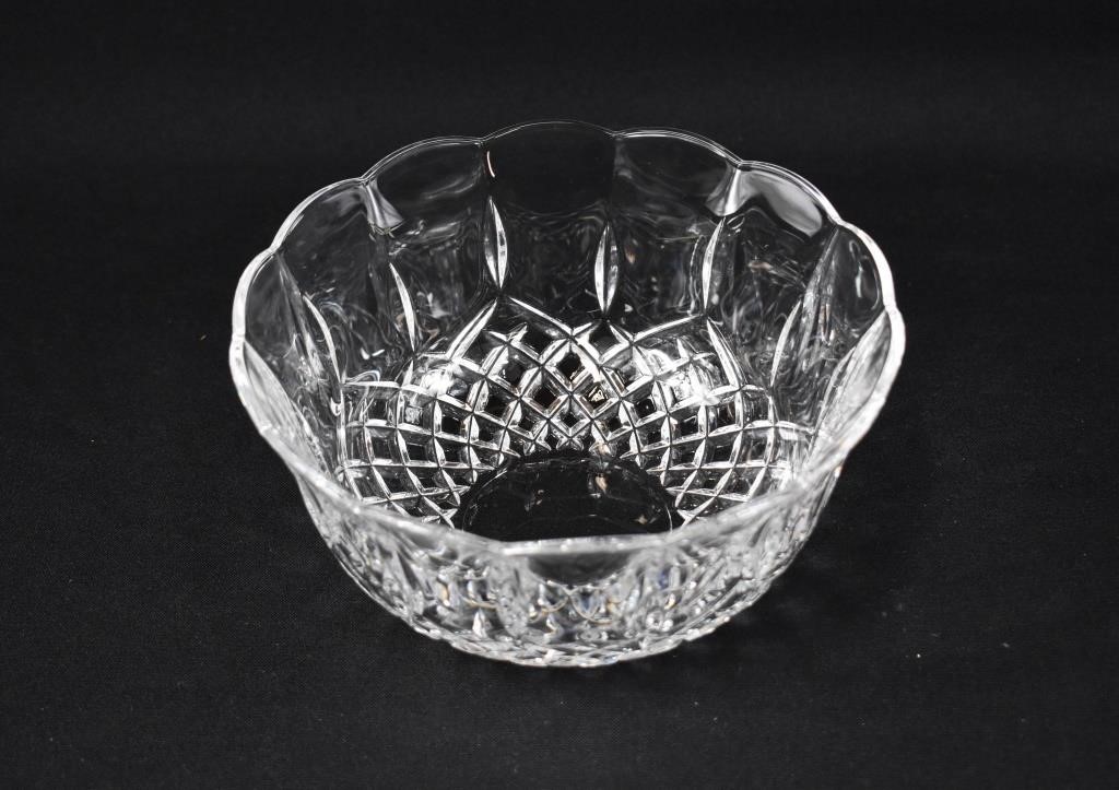 Bohemian Cut Crystal Bowl