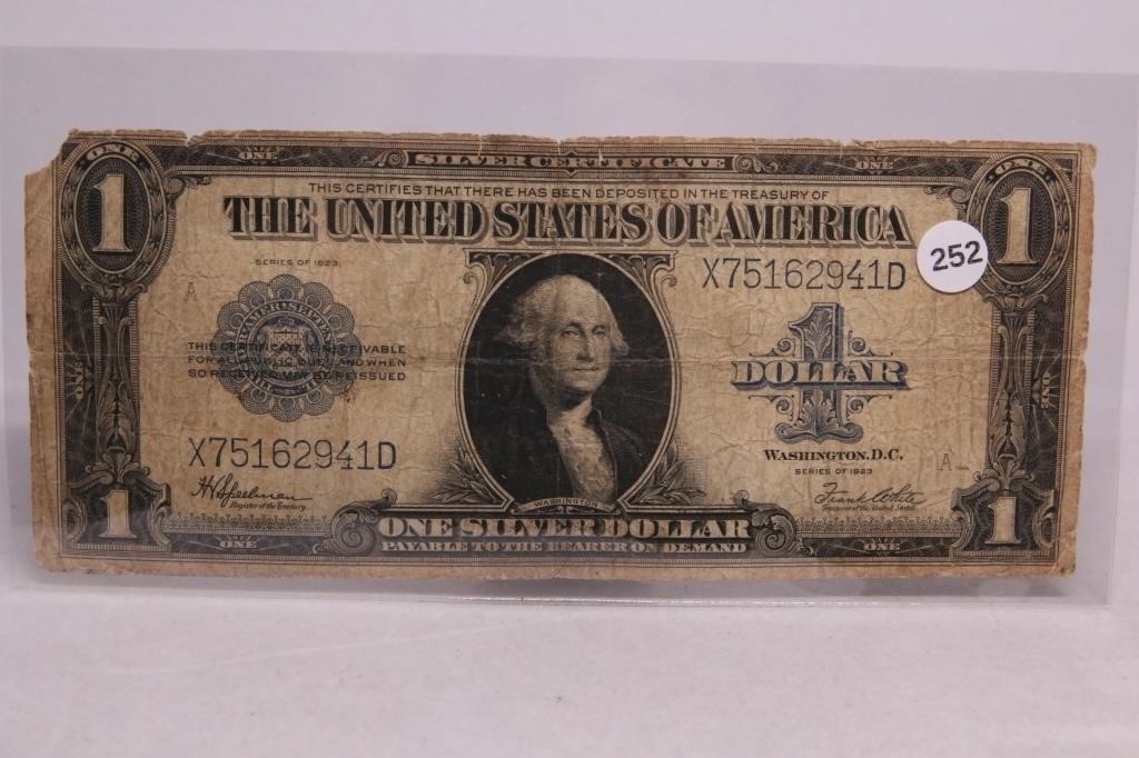 1923 Large Silver Certificate
