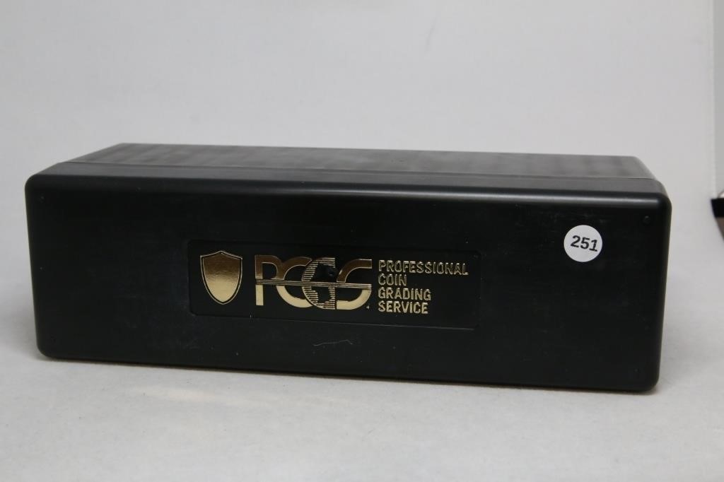 Black and Gold PCGS Slab box