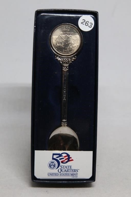 2004 Iowa 25 Cent Spoon