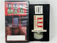 TRACES OF DEATH UNRATED VHS TAPE
