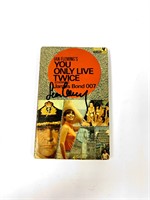 Autograph You Only Live Twice Book