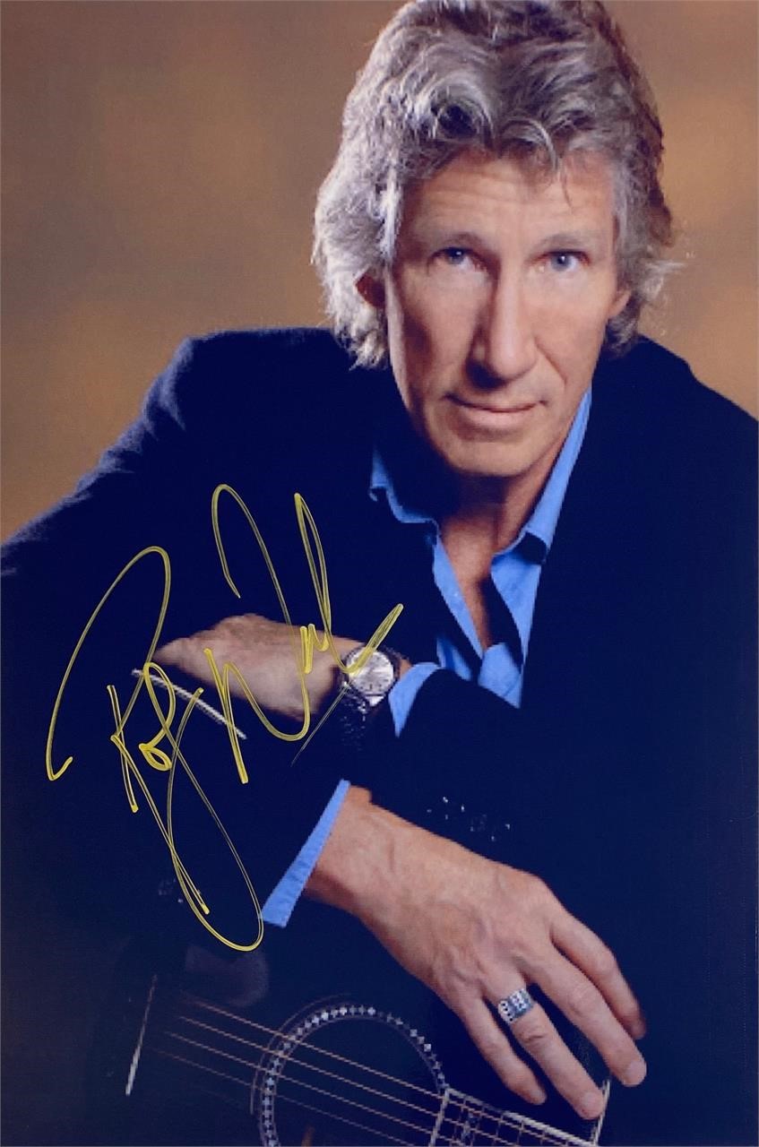 Autograph Roger Waters Photo