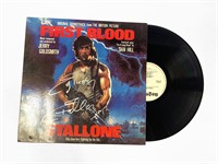 Autograph Sylvester Stallone First Blood LD