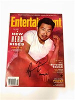 Autograph Simu Liu Entertainment Magazine