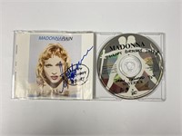 Autograph Madonna CD Album