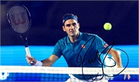 Autograph Roger Federer Photo