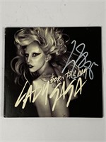 Autograph Lady Gaga CD Album