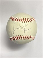 Autograph Dwayne Johnson Baseball