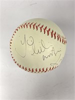 Autograph Lady Gaga Baseball