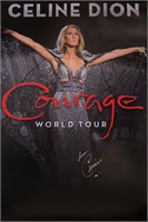 Autograph Celine Dion Poster