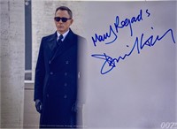 Autograph Daniel Craig Photo
