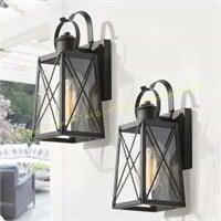 Craftsman Sconce with Seeded Glass Shade (2-Pack)