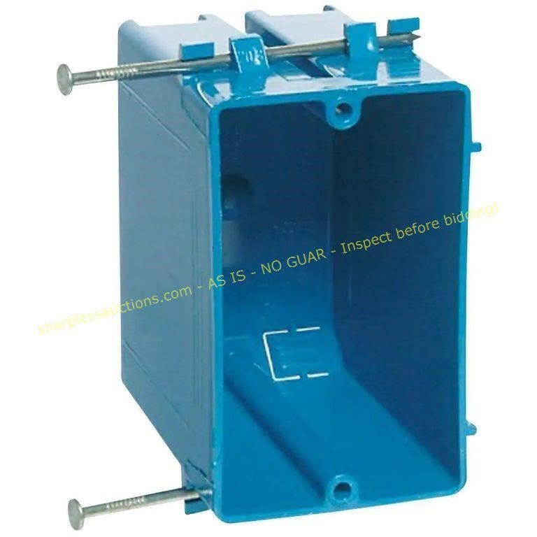Carlon 1-Gang PVC Electrical Outlet Box