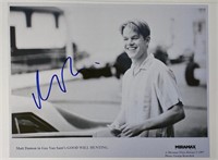 Autograph Good Will Hunting Photo