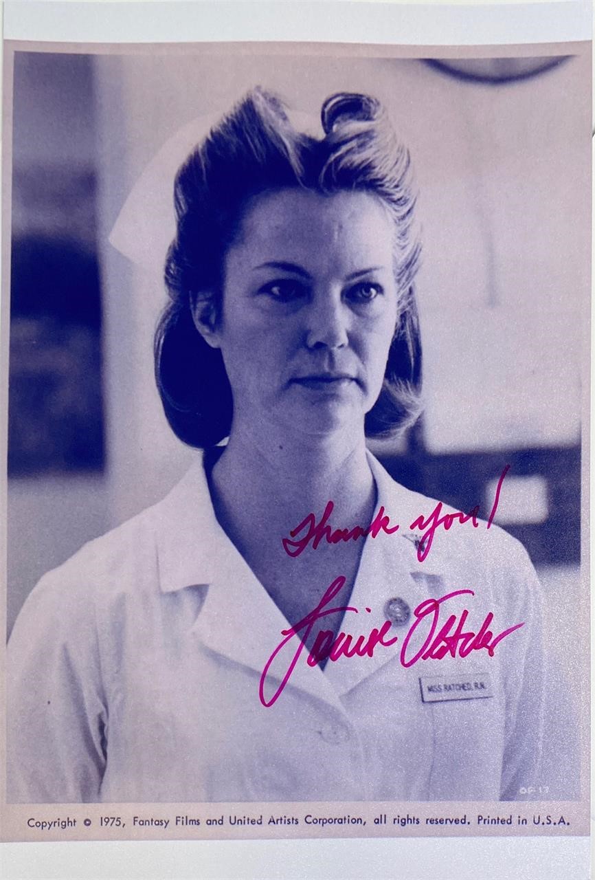 Autograph Signed 
Cuckoo's Nest Photo