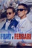 Autograph Signed Ford v Ferrari Photo