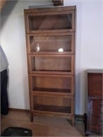 quarter sawn oak Barrister's bookcase