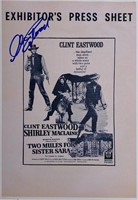 Autograph Clint Eastwood Photo