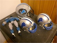 Lions helmets, figure