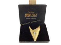 Star Trek sterling silver insignia Starfleet