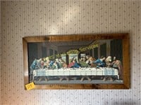 Last Supper Picture & Frame