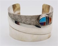A Contemporary Southwest Sterling Bangle