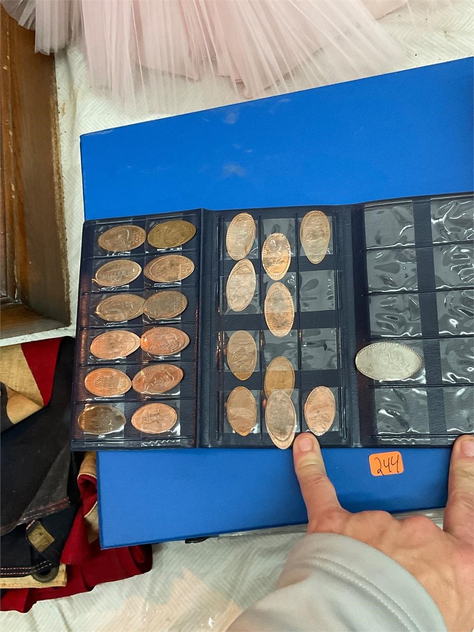 Collectible Squished Pennies Flat Coins