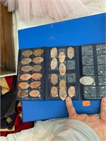 Collectible Squished Pennies Flat Coins