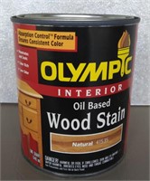 F1)Olympic Interior Wood Stain, Natural