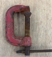 C13) #2 CLAMP - rusty but it moves. Will need to