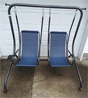 NW)2 Person Out Door Patio Swing,Weather Resistant